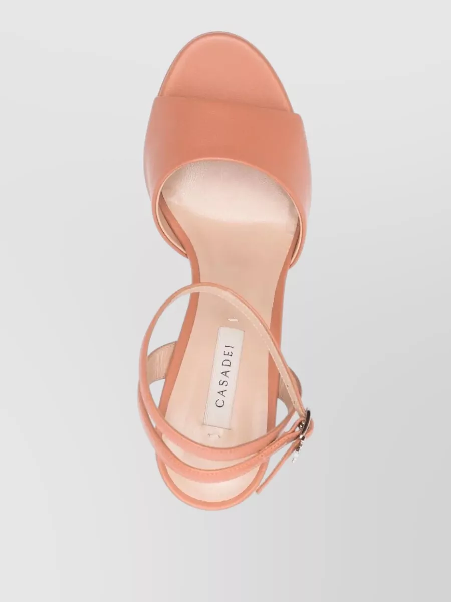 Casadei Patty Minorca Ankle Strap Platform Sandals