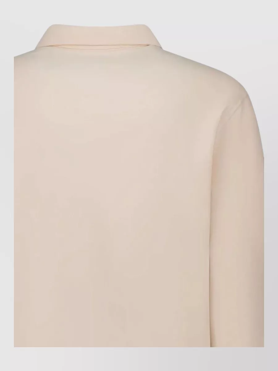 C.p. Company Cotton Polo Collar Sweatshirt