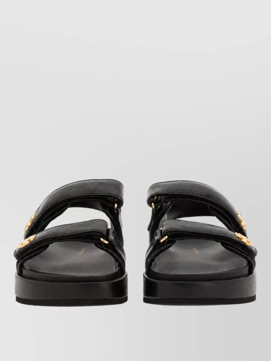 Tory Burch Leather Kira Slides