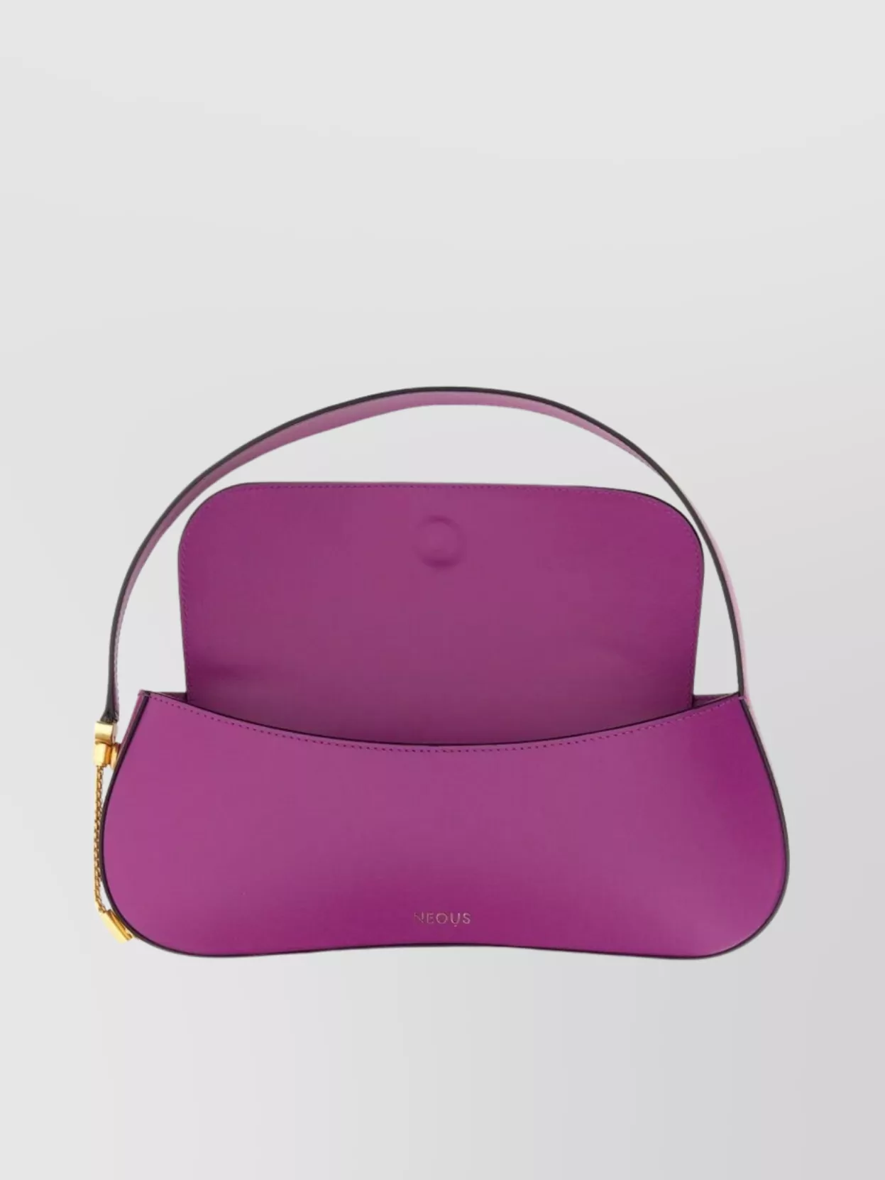 Neous Curved Handle Shoulder Bag