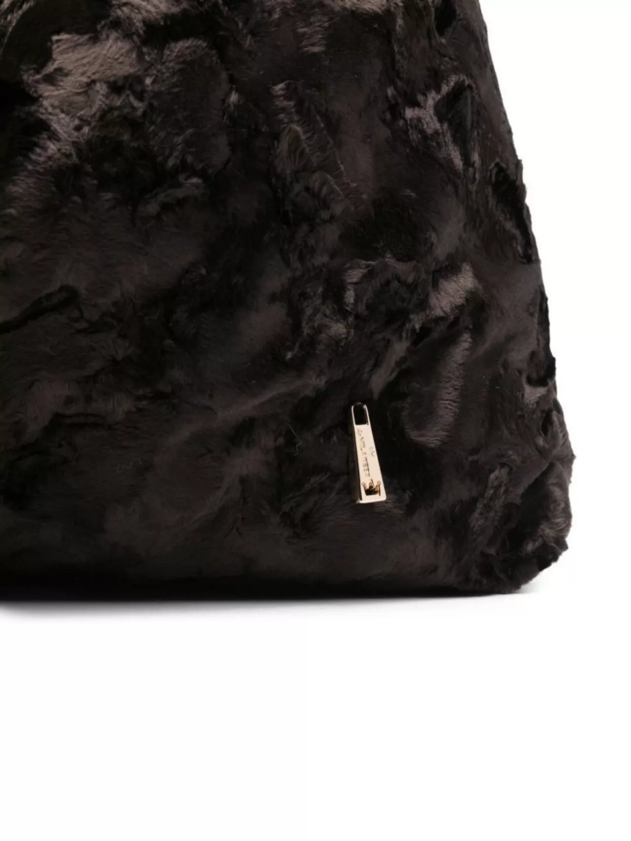 La Milanesa Large Triangle Shoulder Bag With Top Handle
