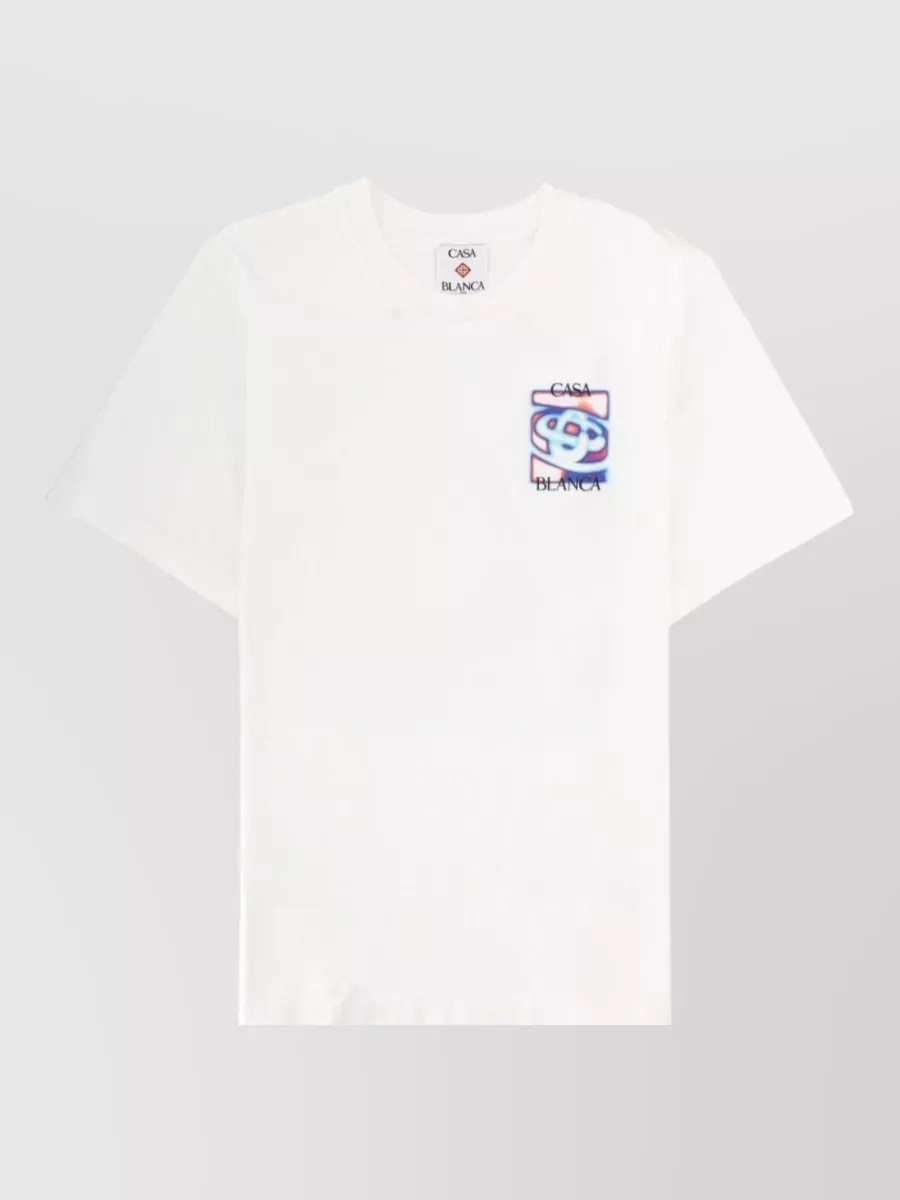Casablanca organic cotton printed t-shirt