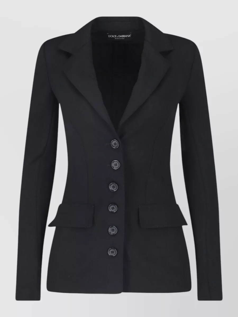 Dolce&Gabbana virgin wool single breasted suit jacket