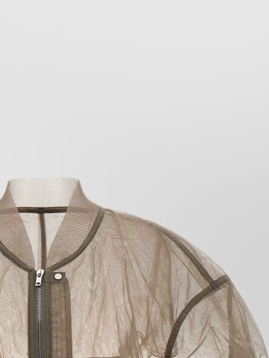 Rick Owens Nylon Oversized Bomber Jacket