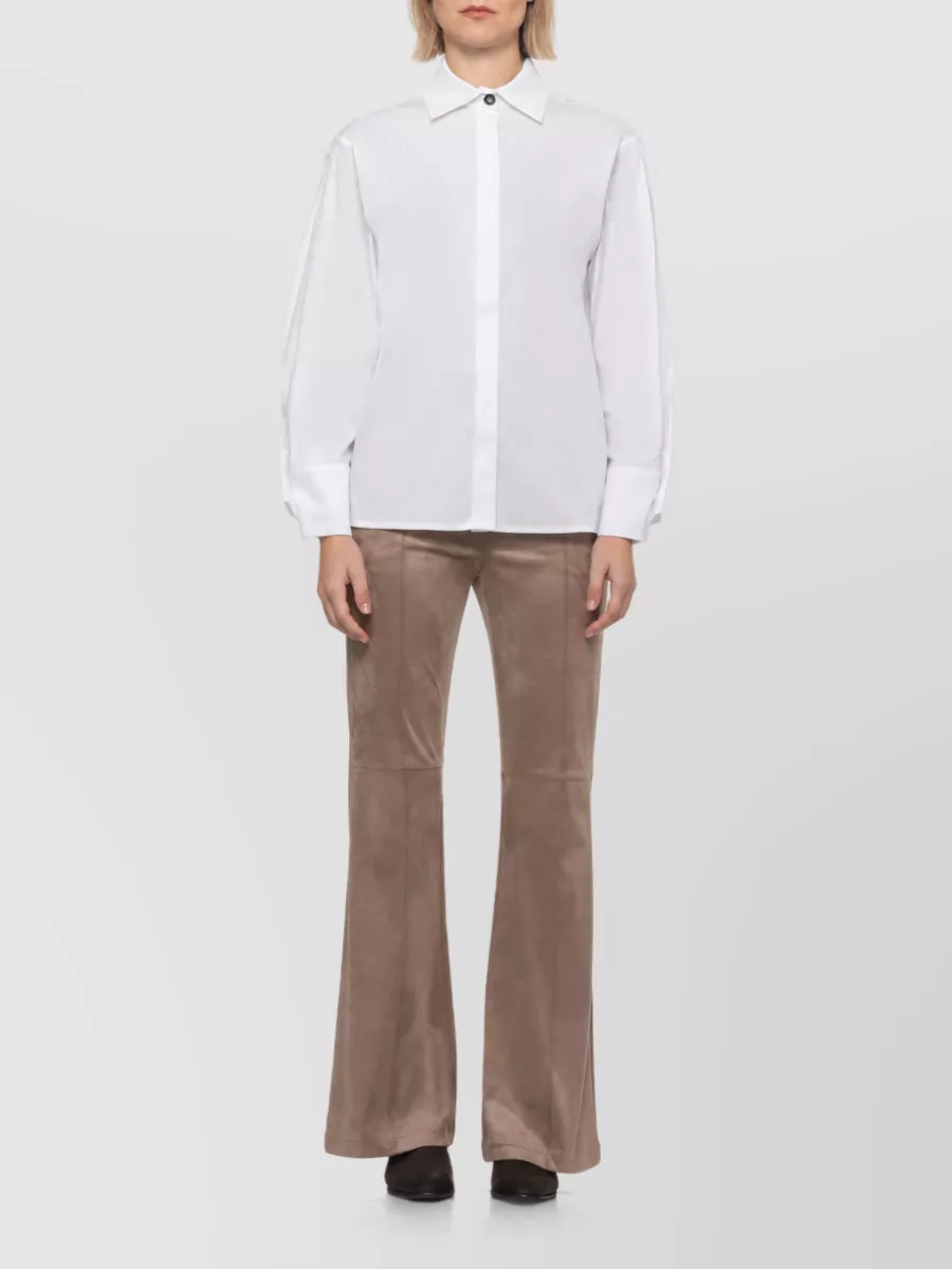 D.exterior Cotton Long-Sleeve Shirt