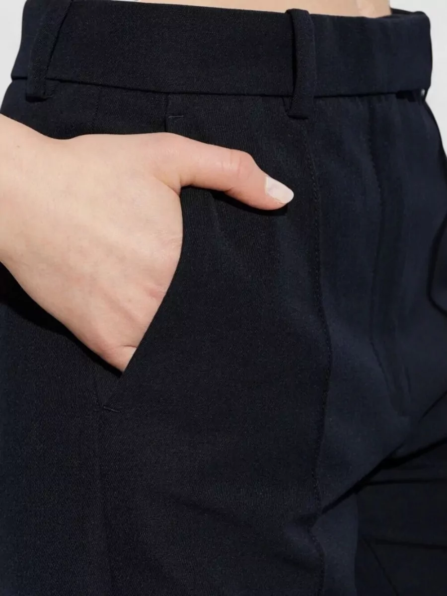 A.p.c. Jude Trousers Straight Cut Wide Leg