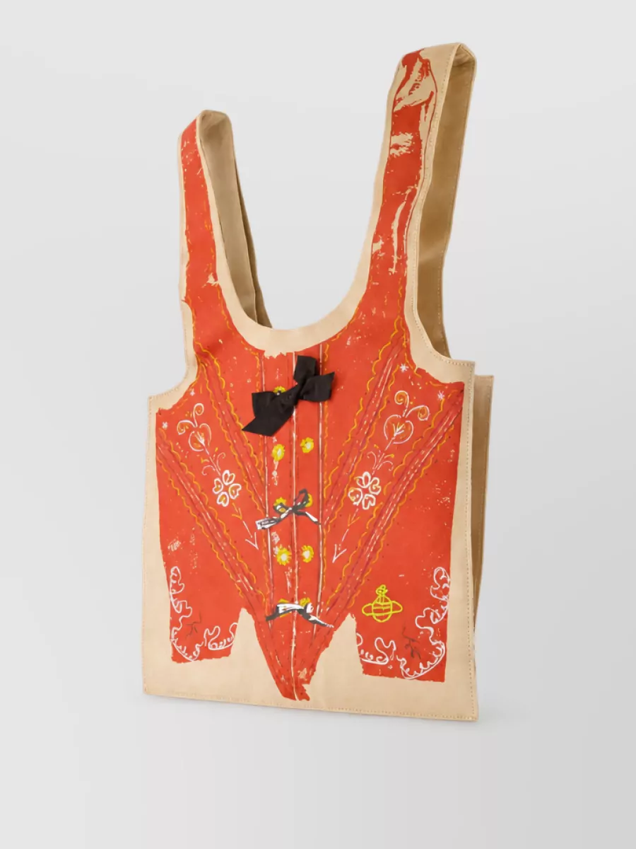 Vivienne Westwood sally leather tote bag