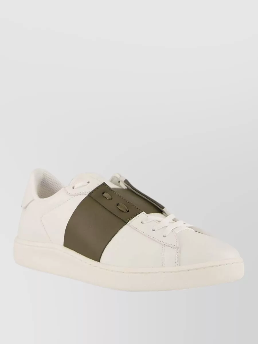 Valentino Garavani Calf Leather Low-Top Sneakers