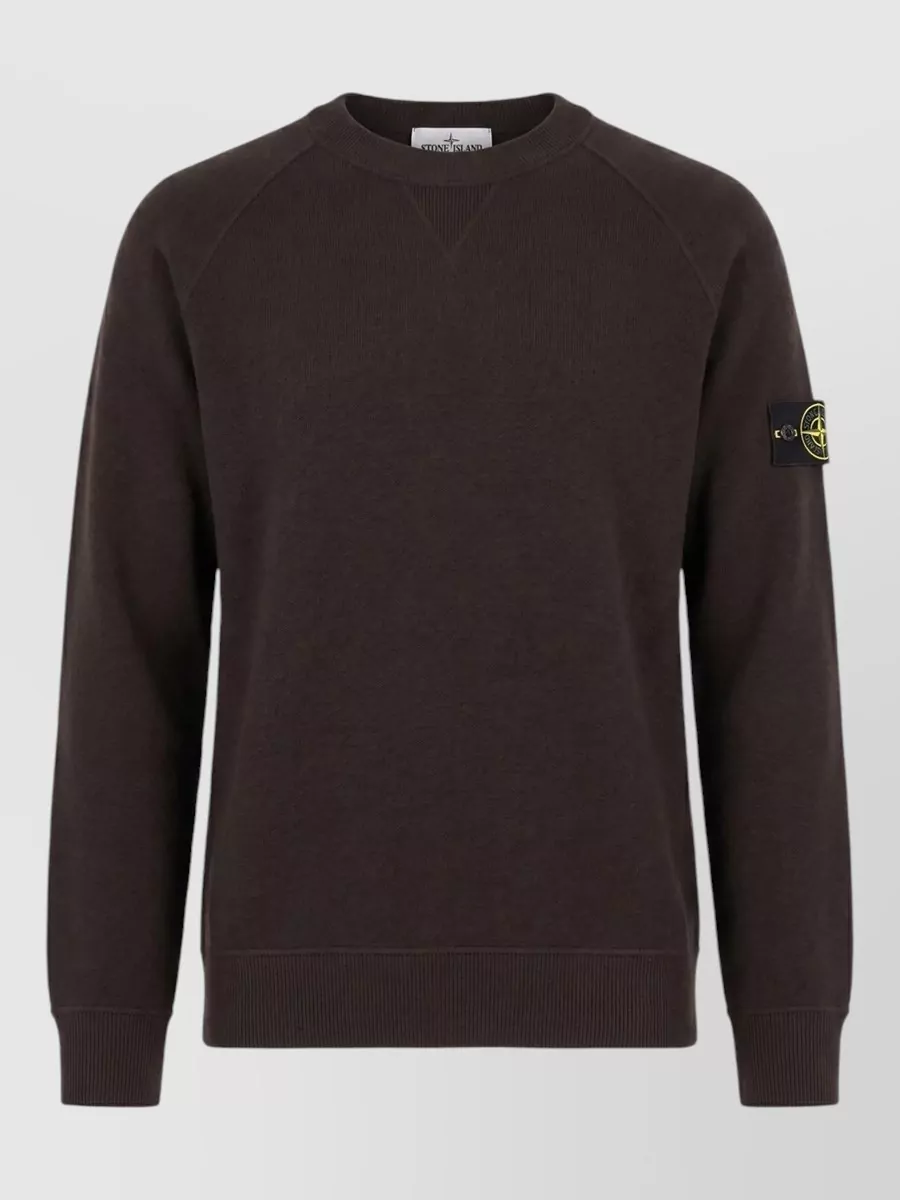 Stone Island ribbed wool sweater