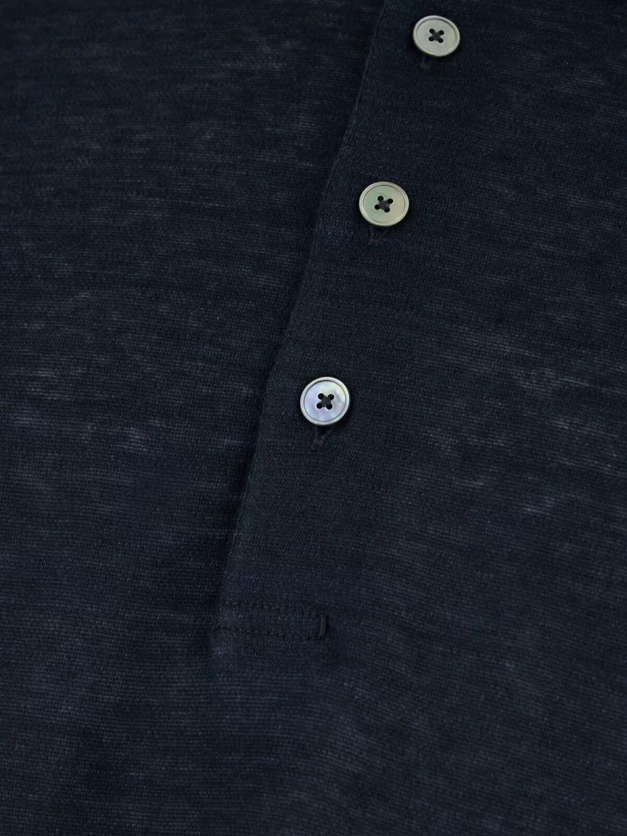Zegna Linen Polo Shirt