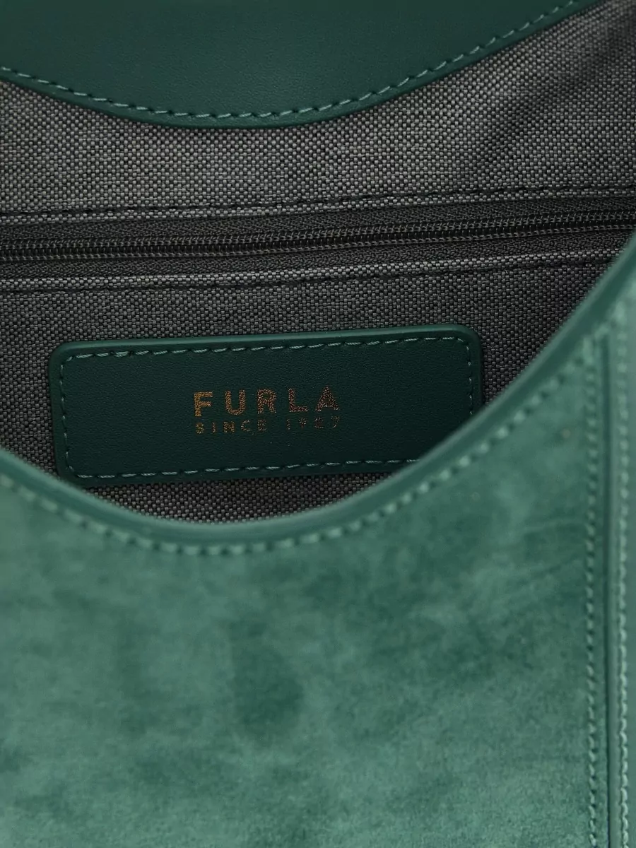 Furla Small Leather Hobo Bag