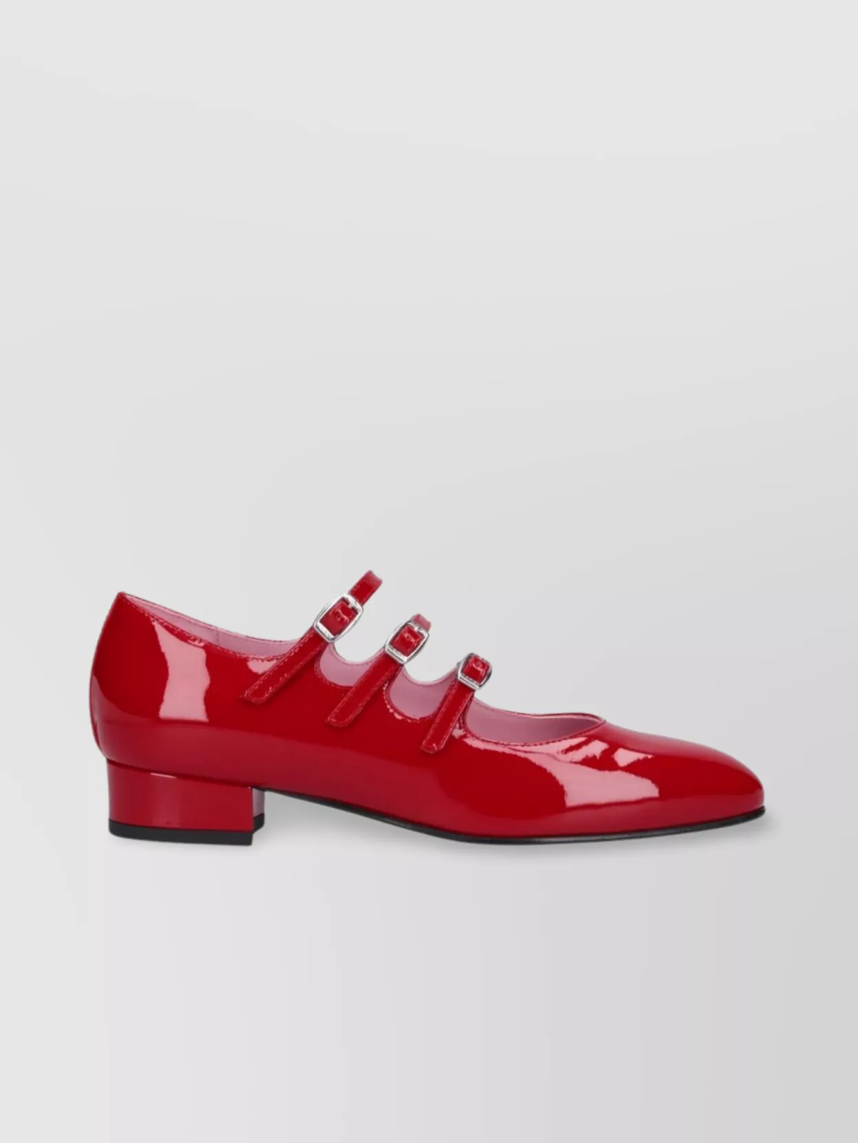 CAREL ROUND TOE BLOCK HEEL PUMP