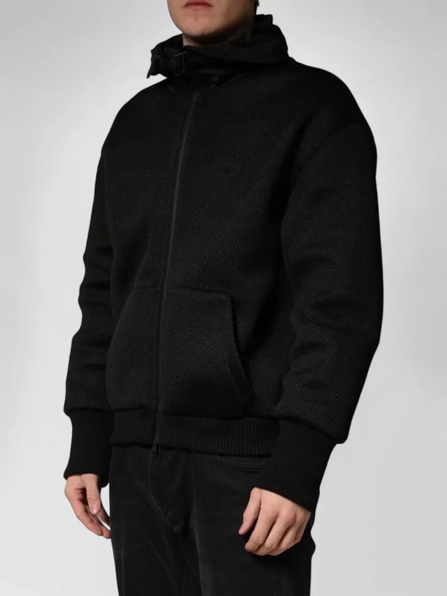 Dolce&Gabbana Nylon Hooded Bomber Jacket
