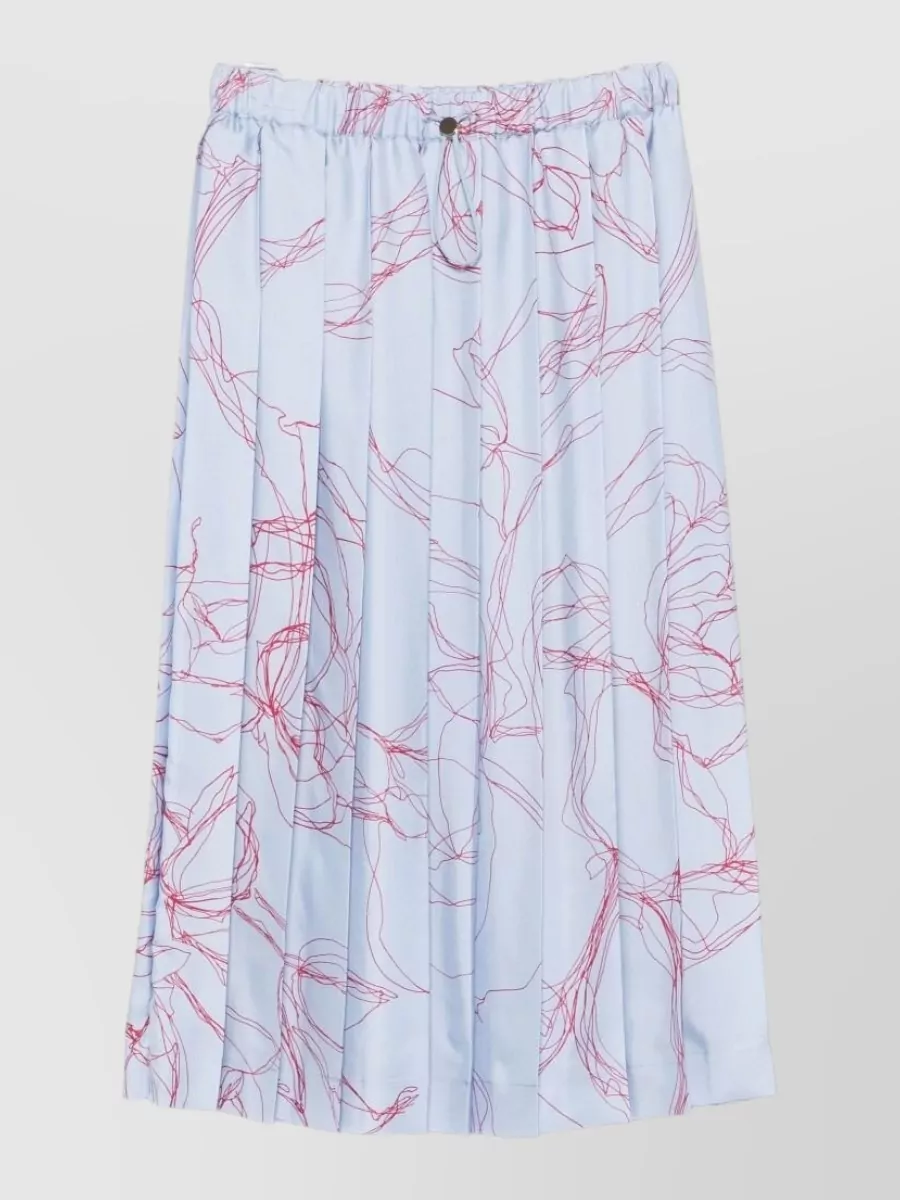 Fabiana Filippi silk midi skirt