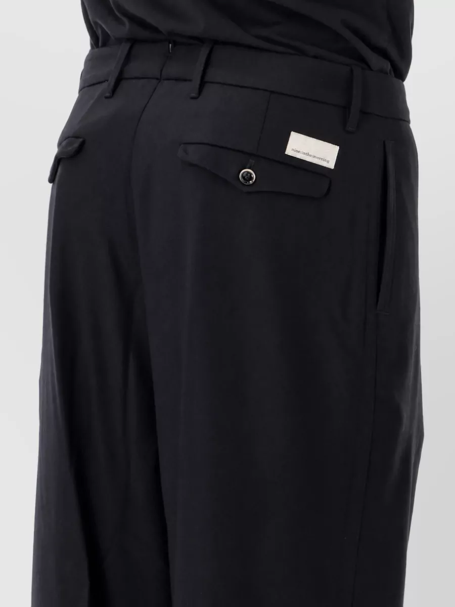 Nine In The Morning Wool Tailored Trousers