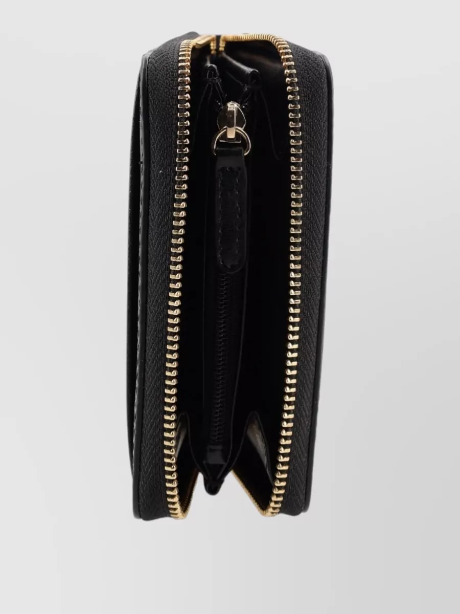 Michael Kors Leather Jet Set Card Holder
