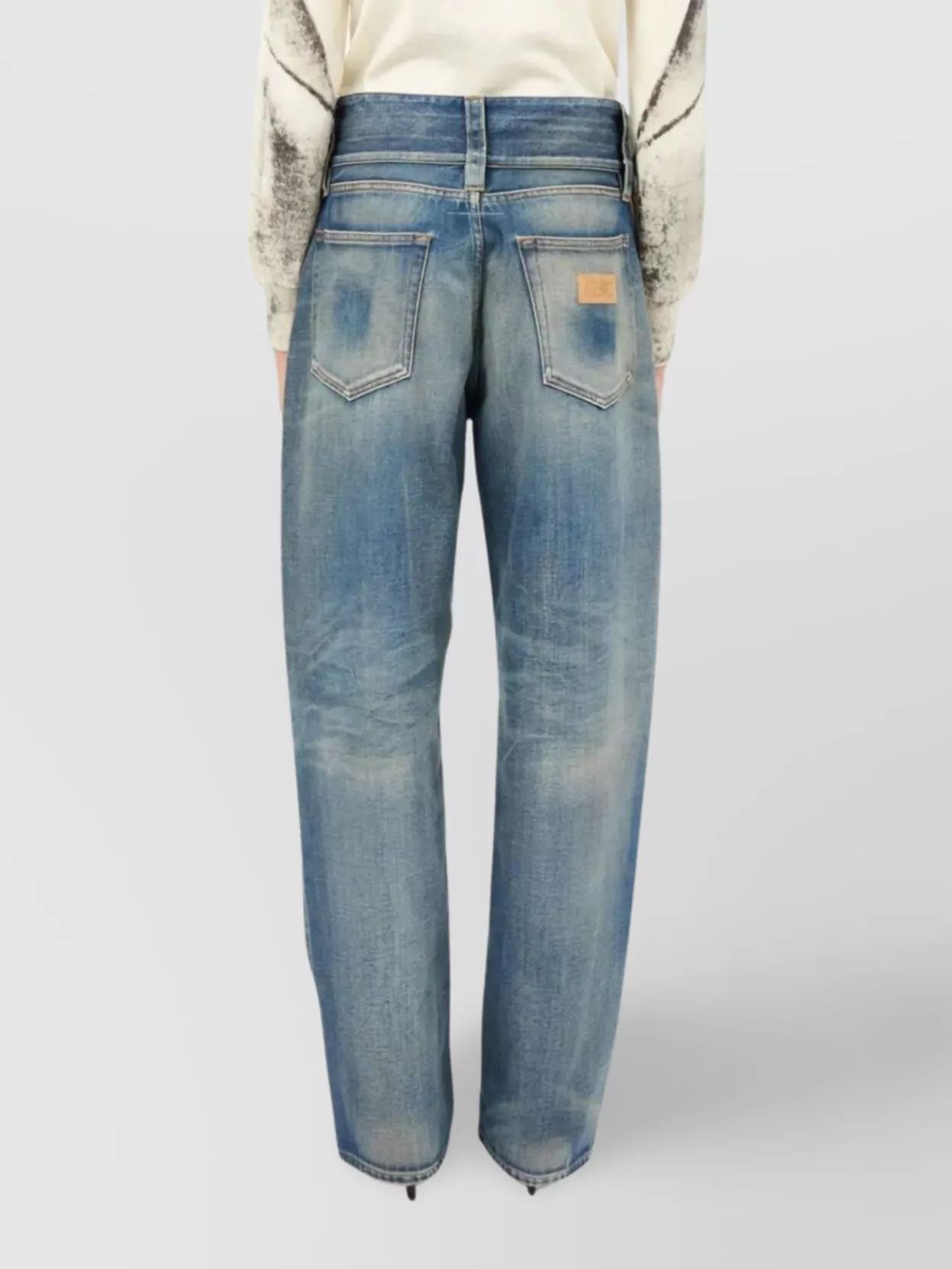 Mm6 Maison Margiela Five Pocket Belt Loop Trousers