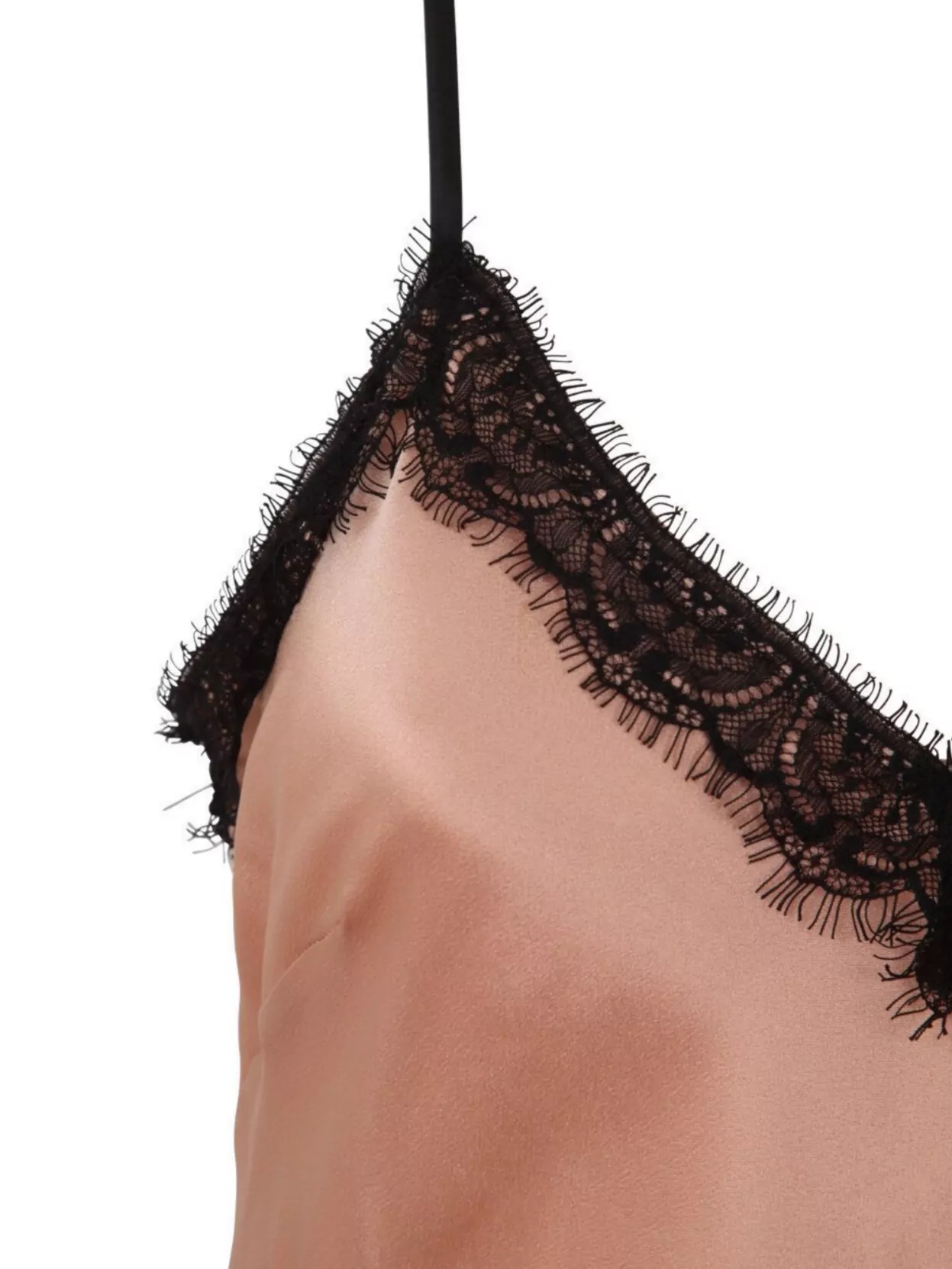 Alberta Ferretti Lace Trim Sleeveless Top