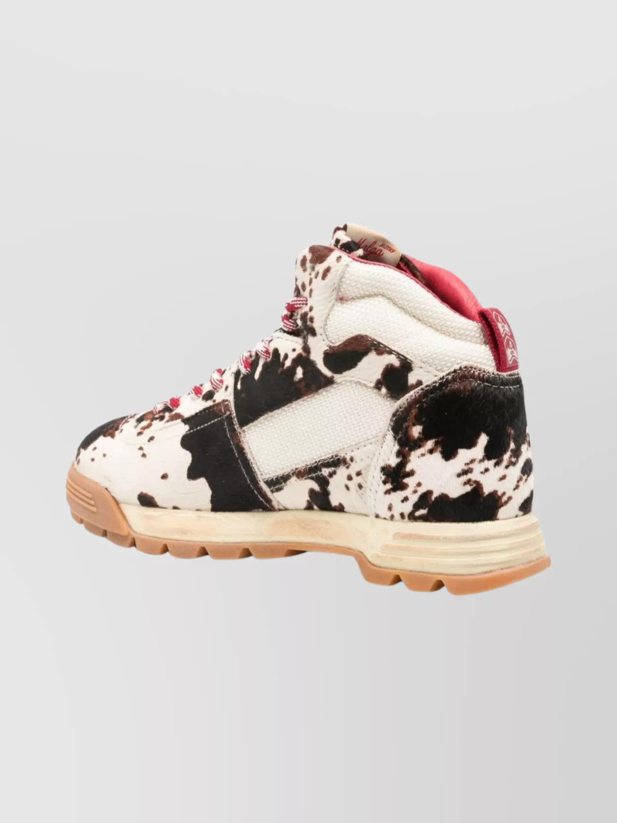Autry High-top Patterned Ankle Length Boots In Multi