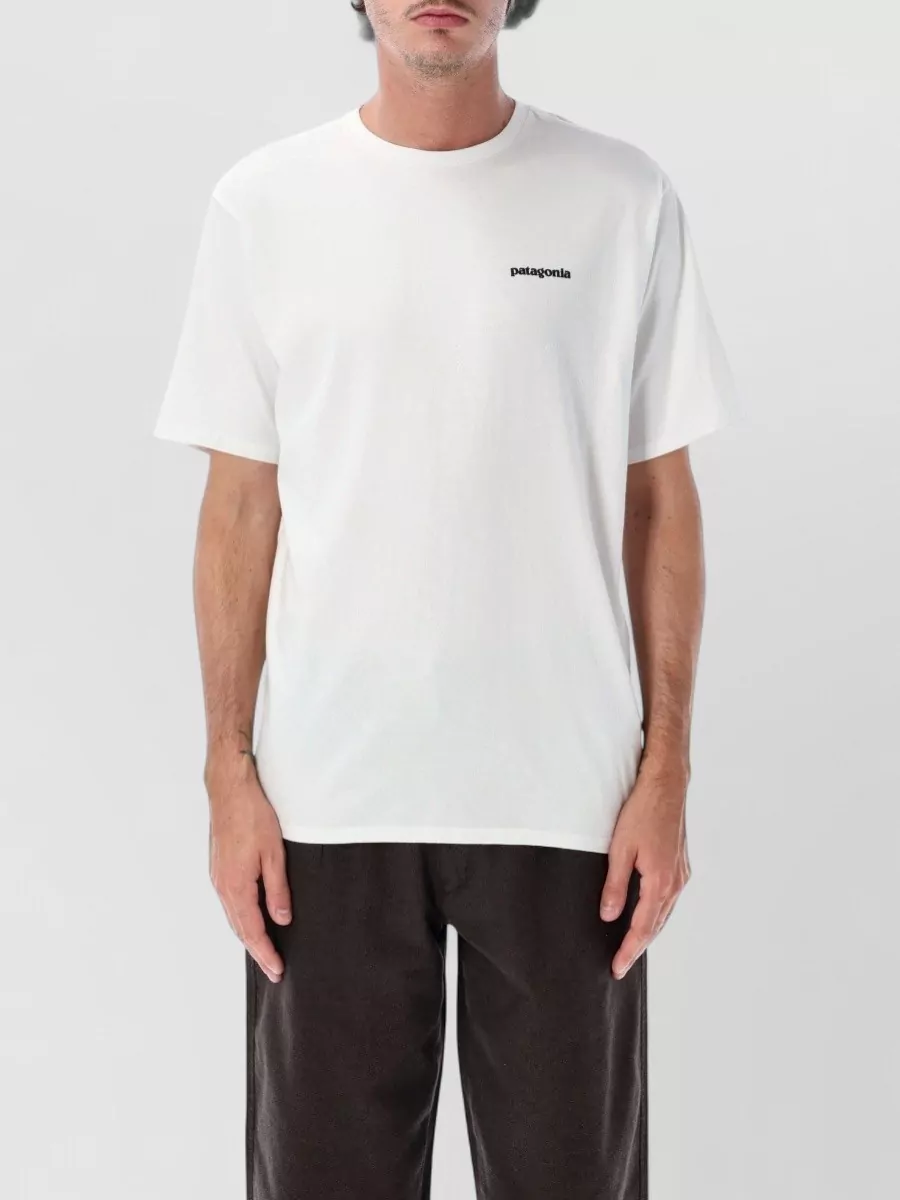 Patagonia logo-print cotton-blend t-shirt