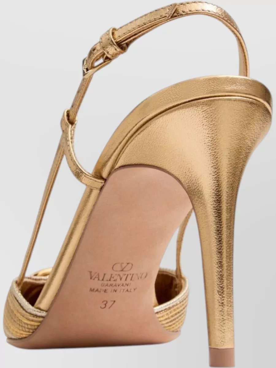 Valentino Garavani Leather Slingback Pumps