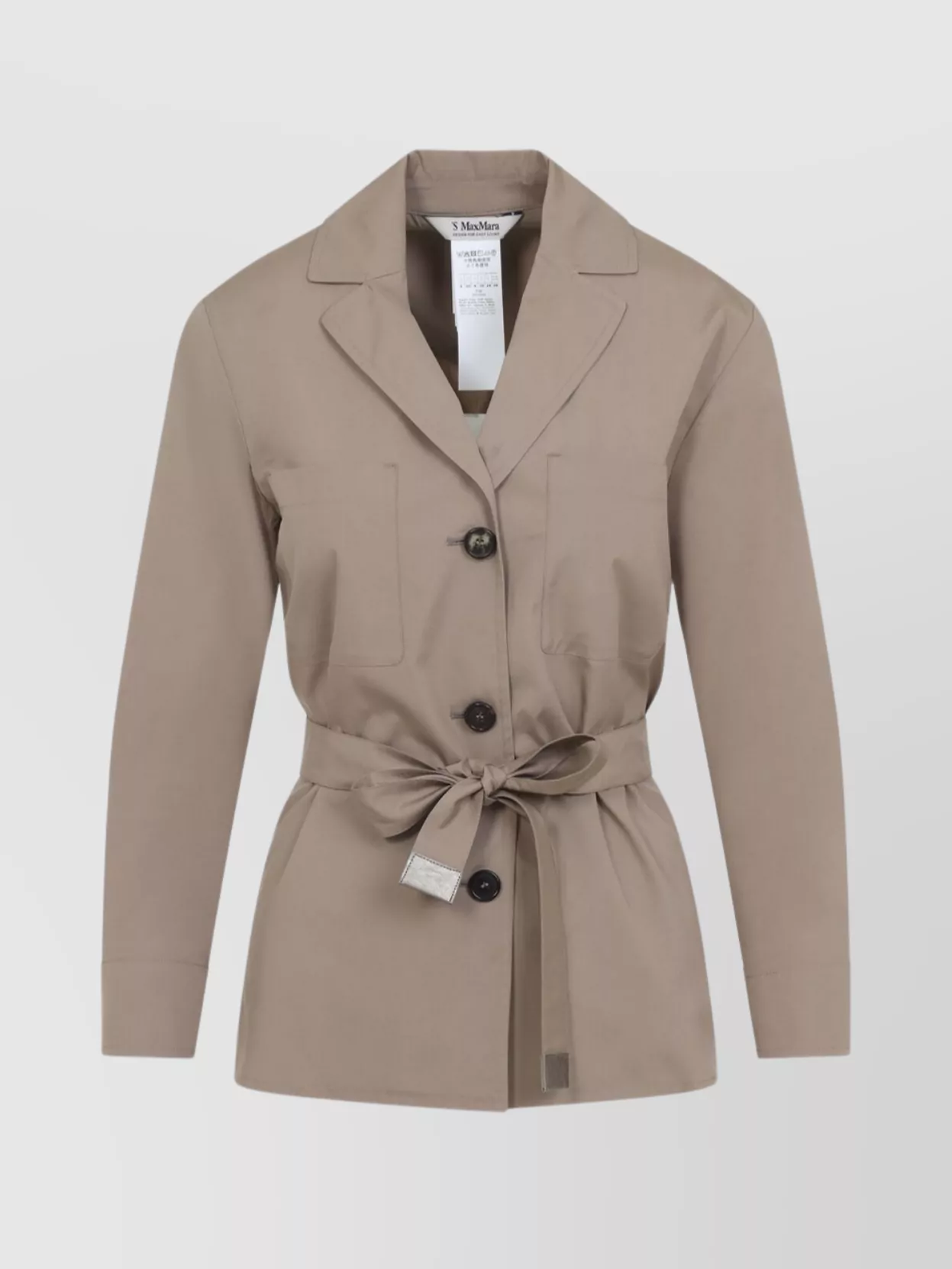 S Max Mara Carla Cotton Shirt Jacket