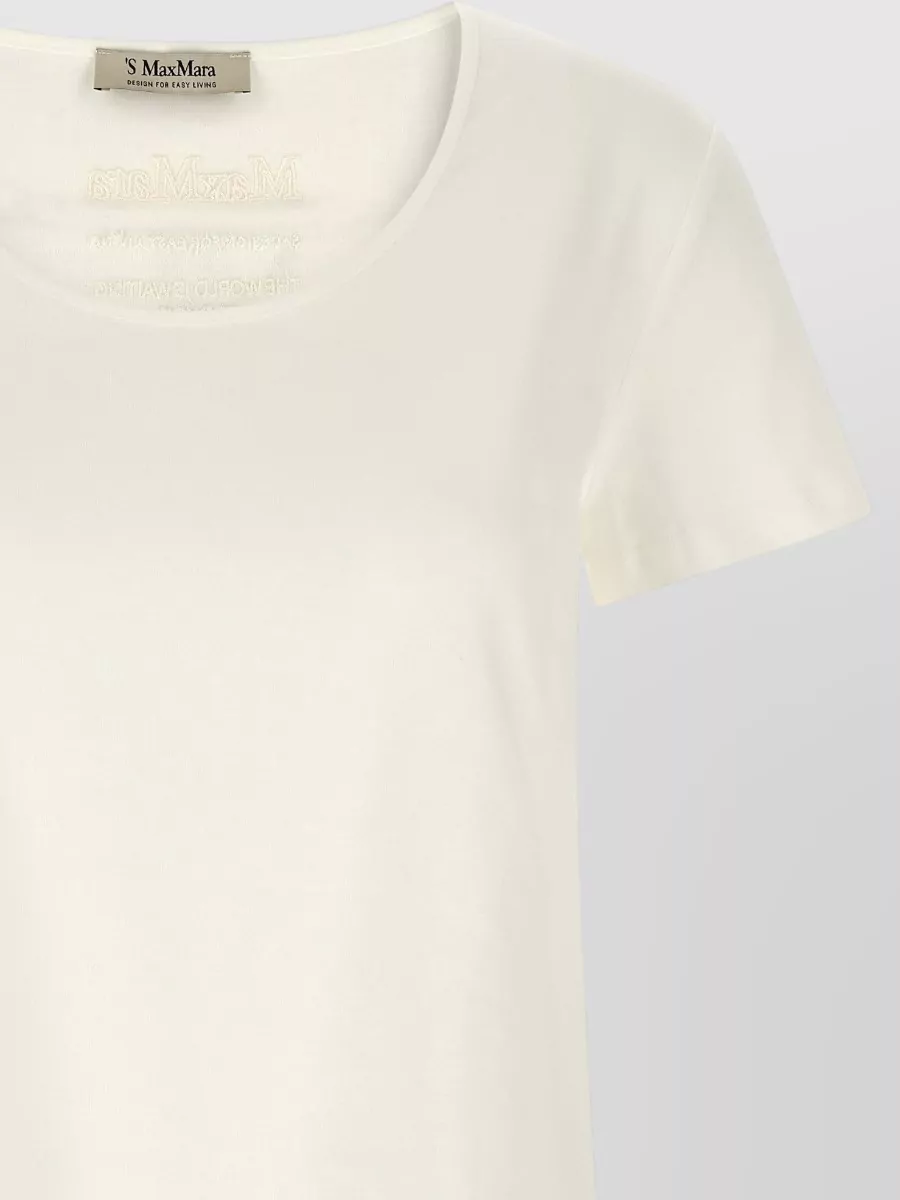 S Max Mara Diva Logo T Shirt Short Sleeves