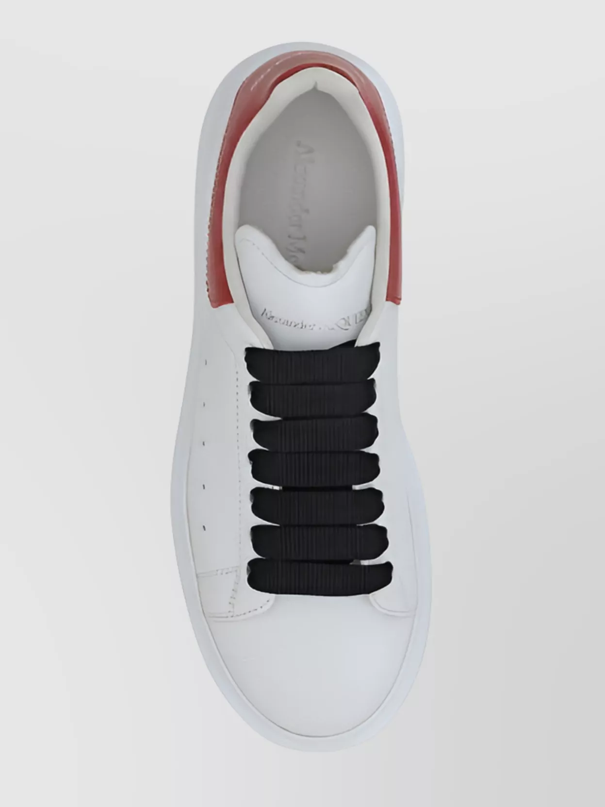 Alexander Mcqueen Perforated Platform Sneakers Logo Tab