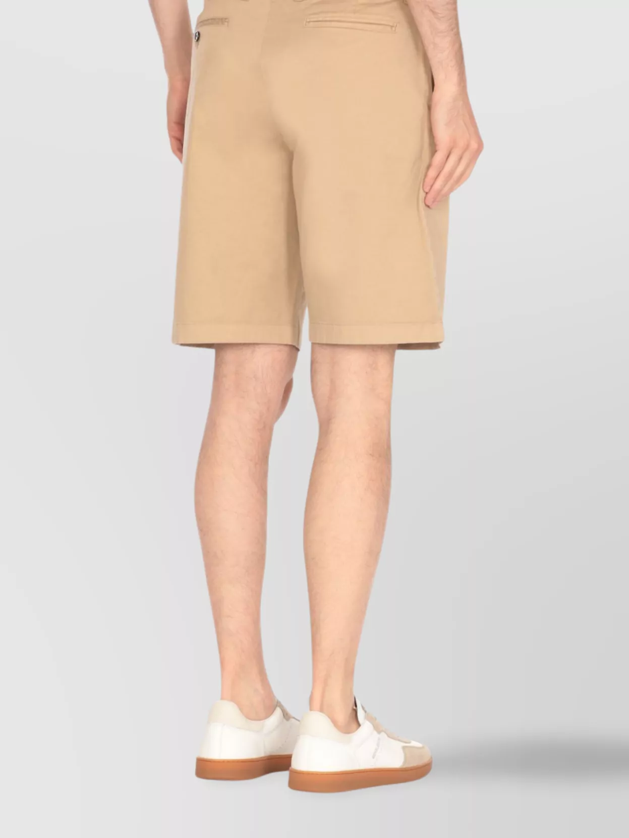 Woolrich Belt Loops Cotton Shorts