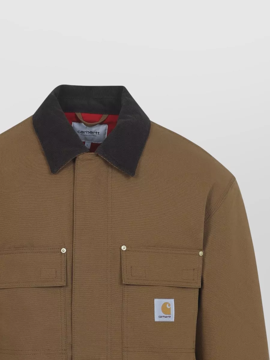 Carhartt Wip Arctic Coat Buttoned Cuffs And Pockets