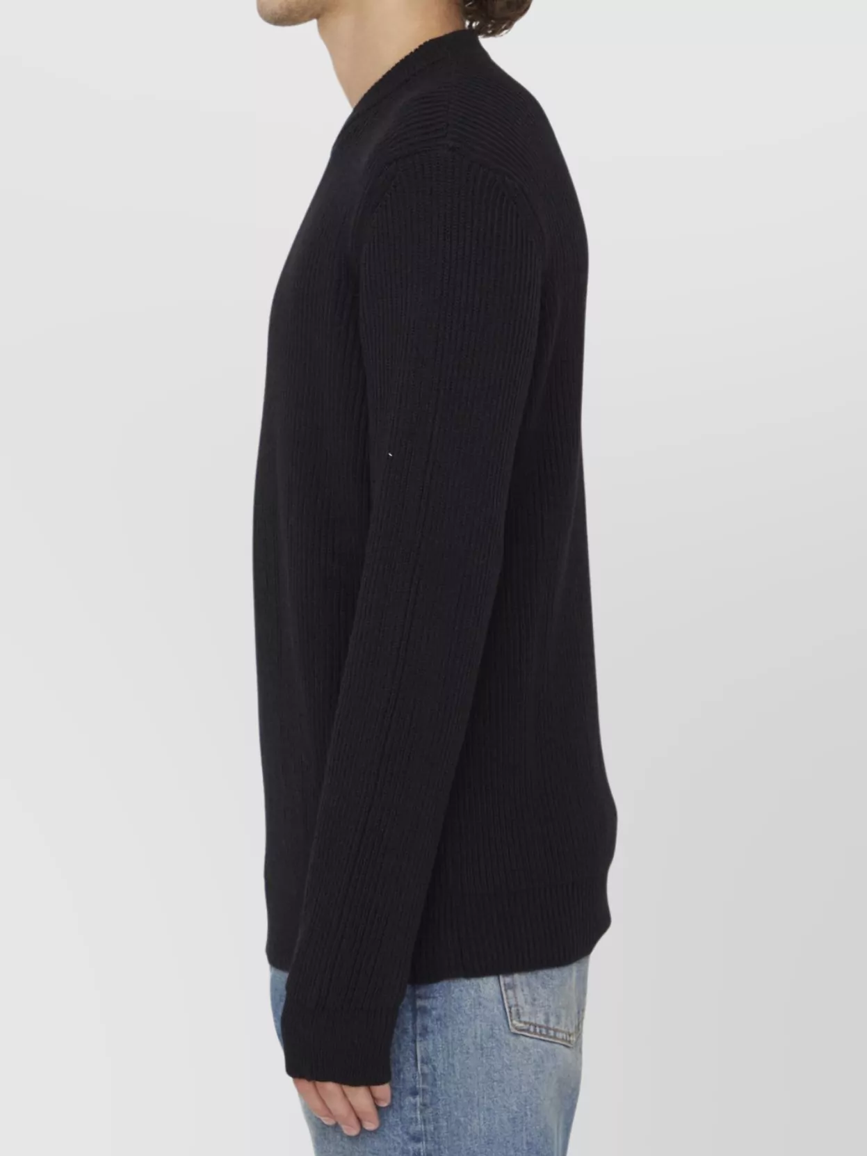 Roberto Collina Merino Wool Crew Neck Jumper