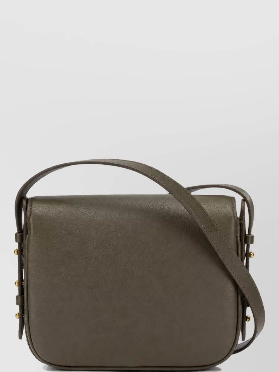 Soeur leather small shoulder bag