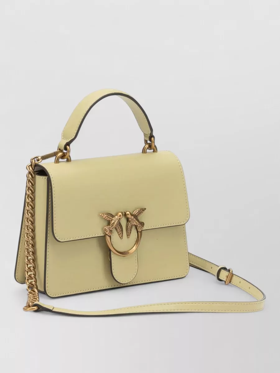 Pinko Love Bag One Leather Shoulder Bag