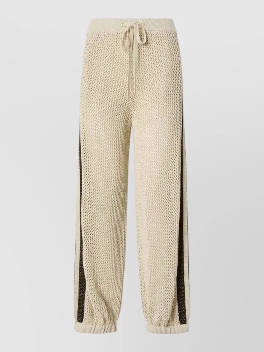 Pinko mesh track pants