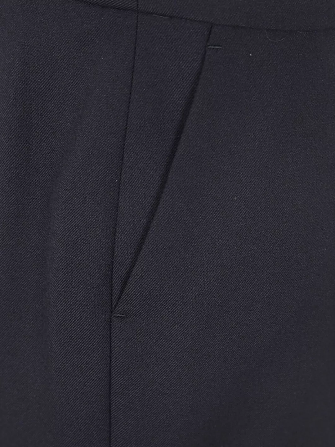 Dries Van Noten Trousers With Belt Loops And Pleats In Blue