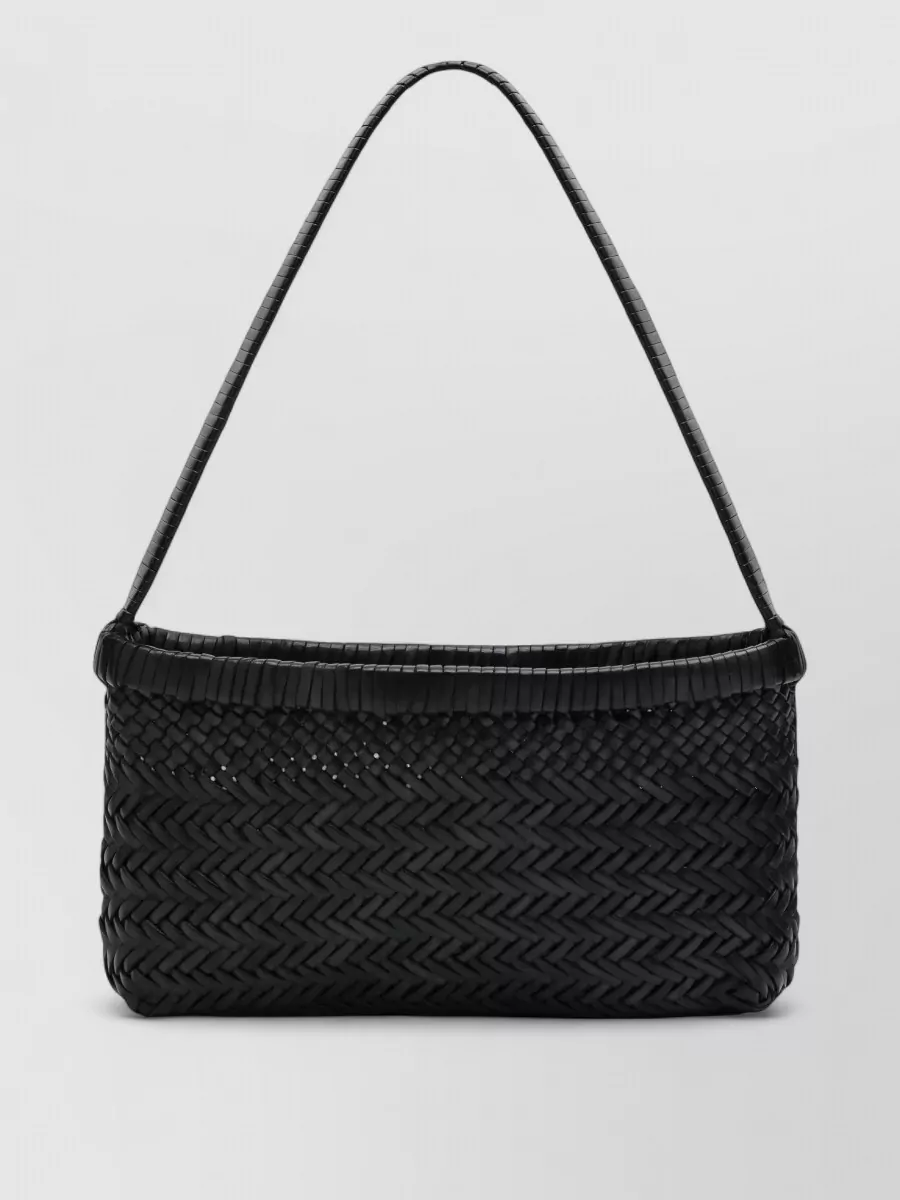 Manebi leather shoulder bag
