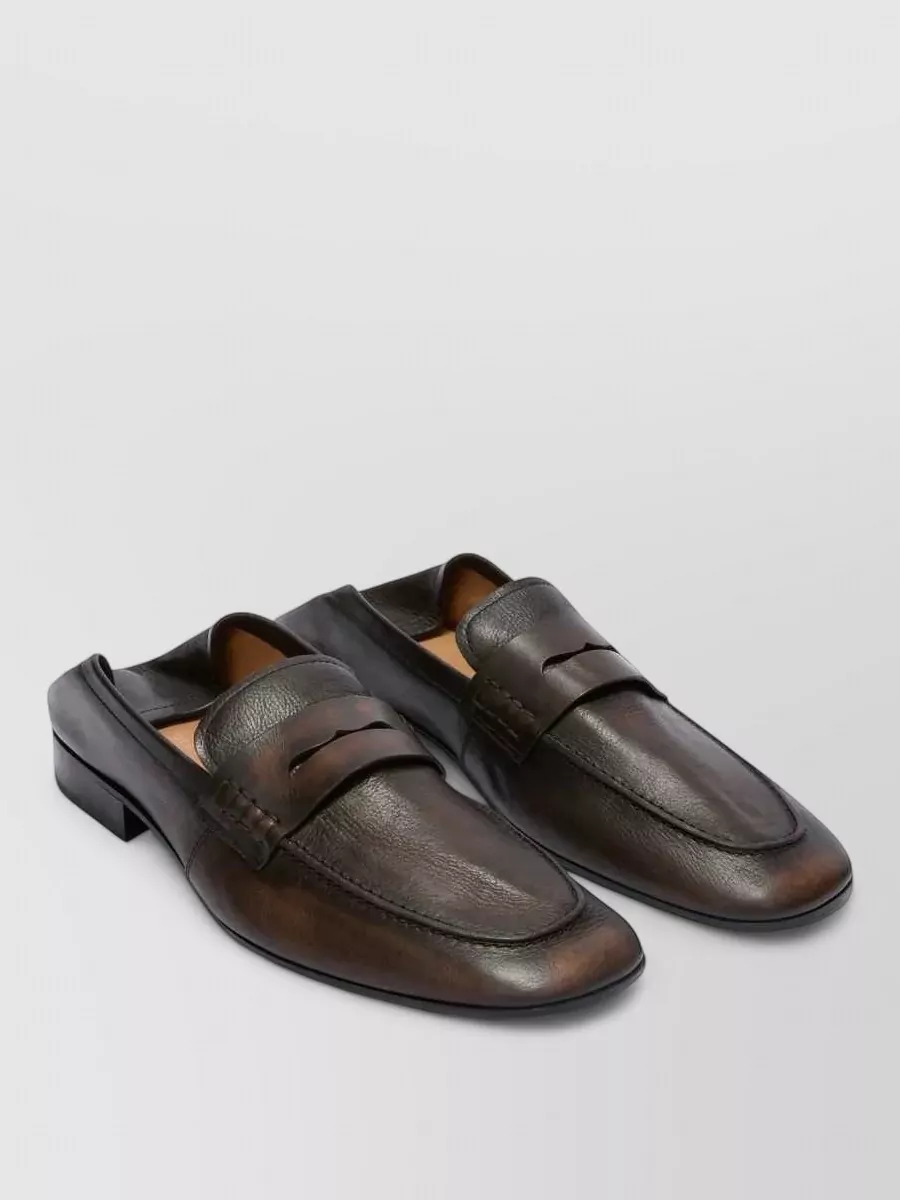 Dries Van Noten leather loafers