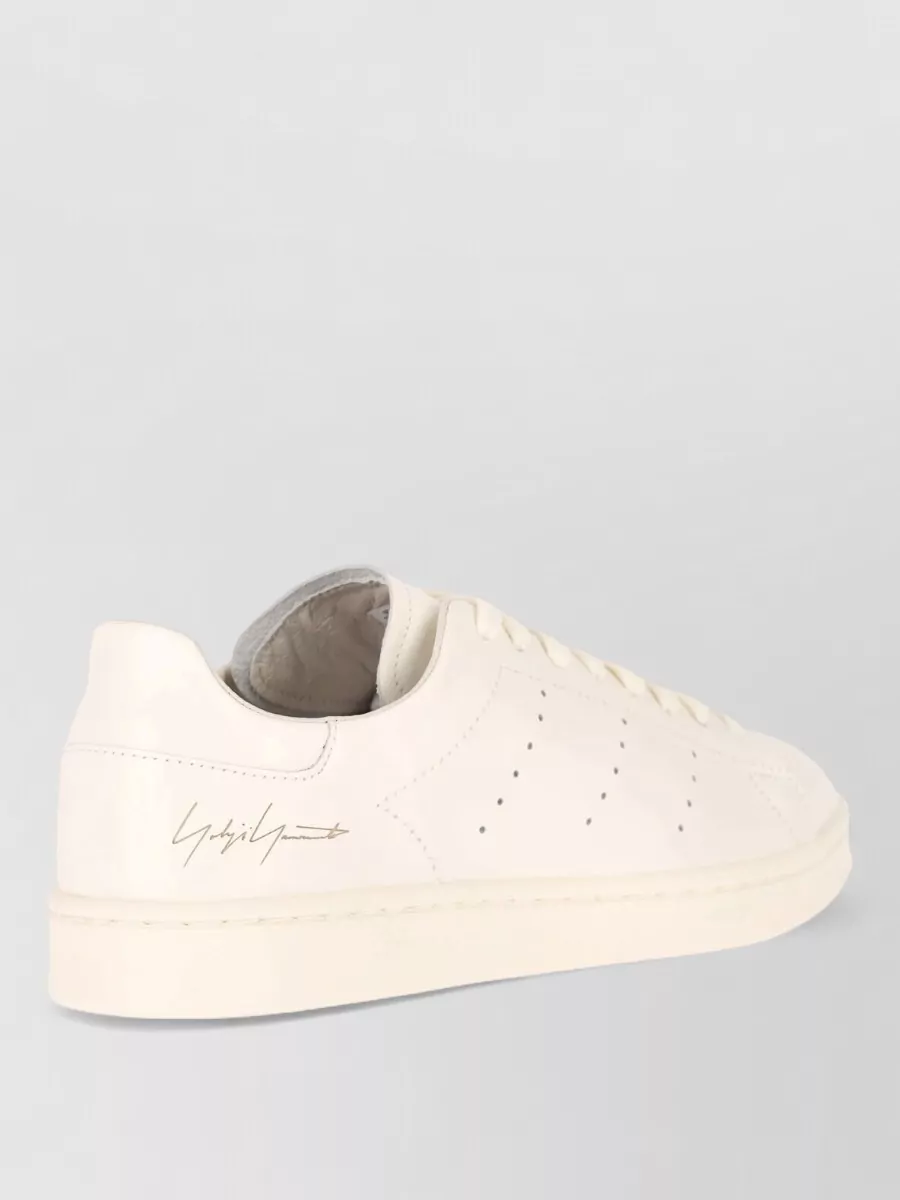 Y-3 leather low-top sneakers