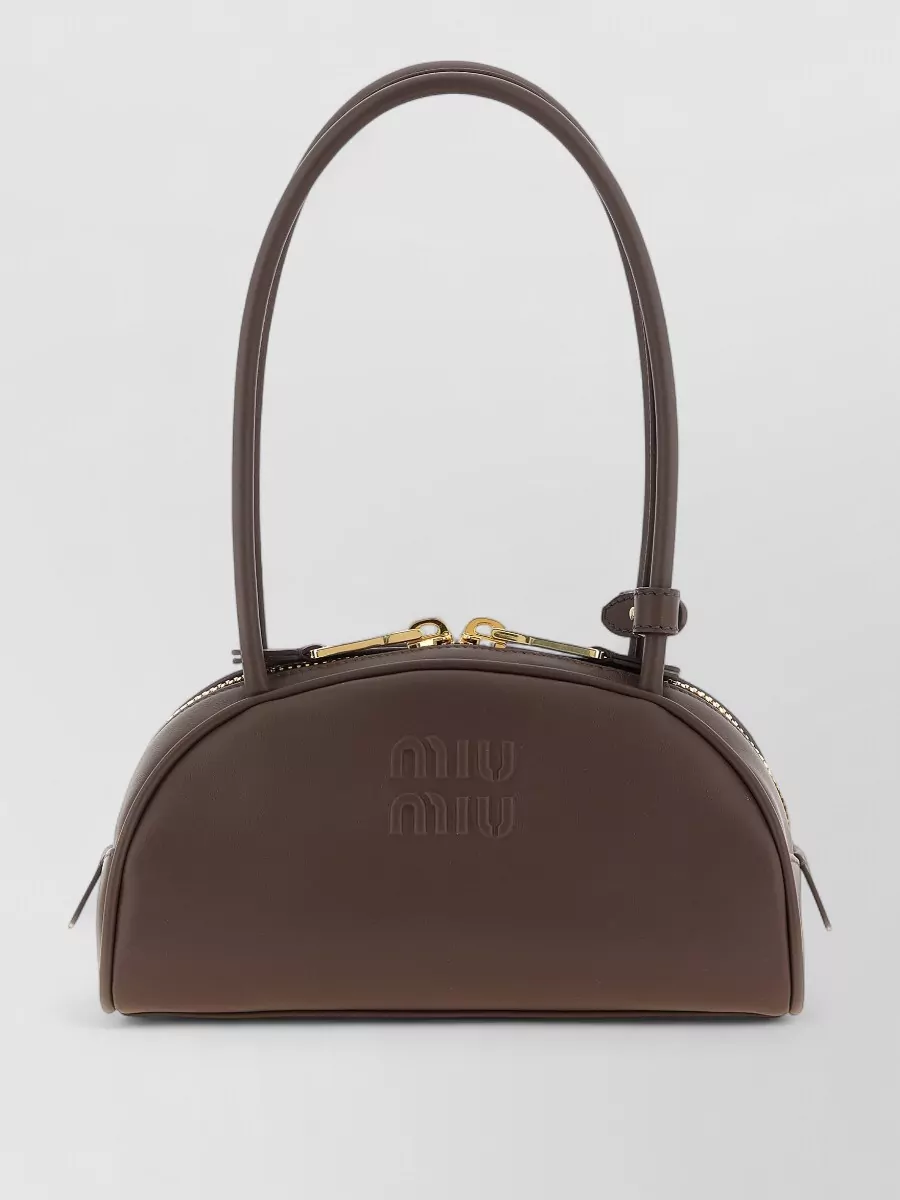 Miu Miu beau small leather clutch bag
