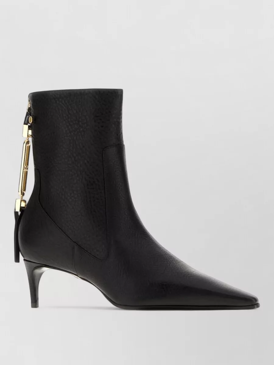 Dsquared2 leather ankle boots