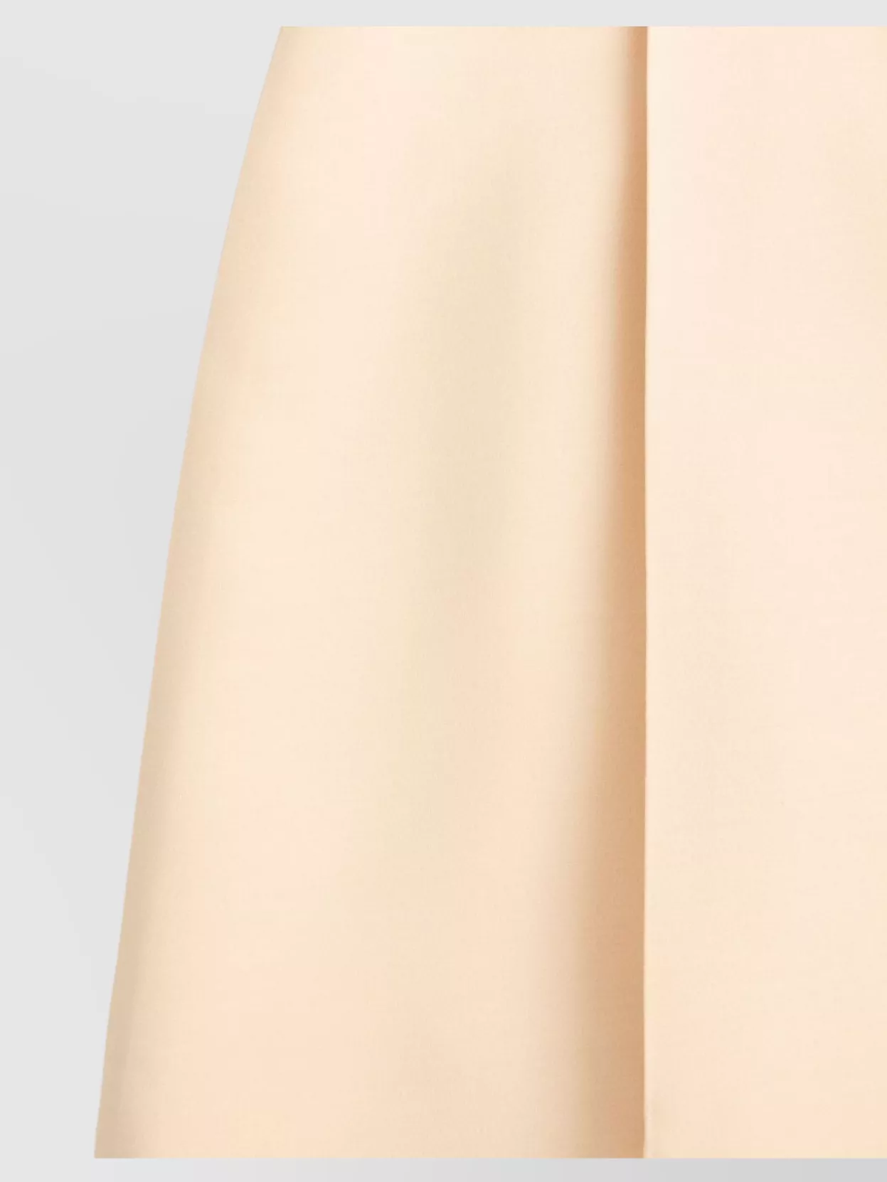 Valentino Bow Detail Wool And Silk Blend Skirt