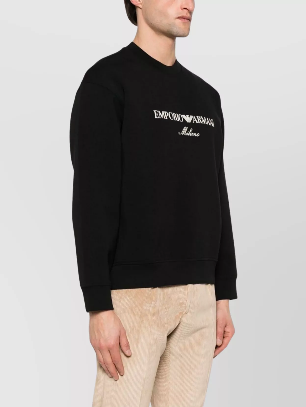 Emporio Armani Embroidered-logo Sweatshirt