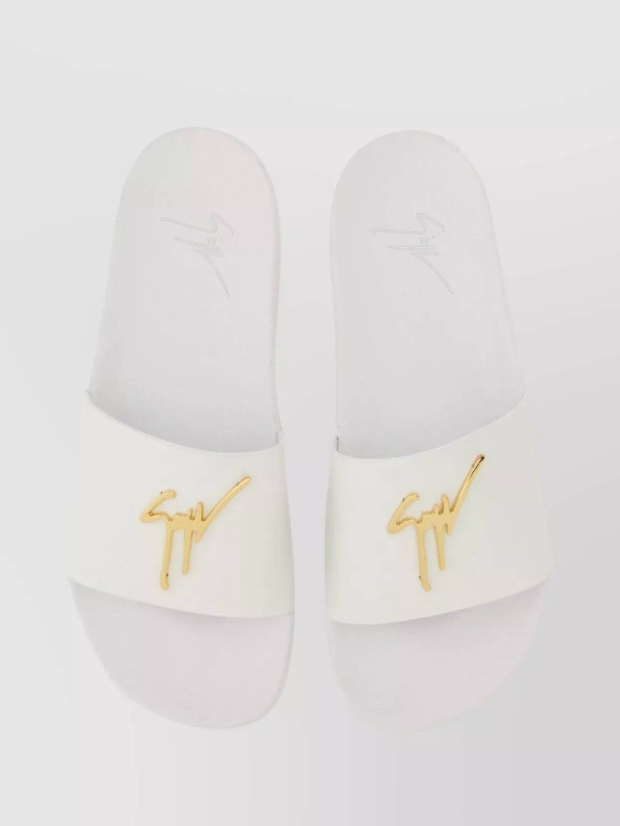 GIUSEPPE ZANOTTI SLIDE SANDAL WITH FLAT SOLE AND OPEN TOE