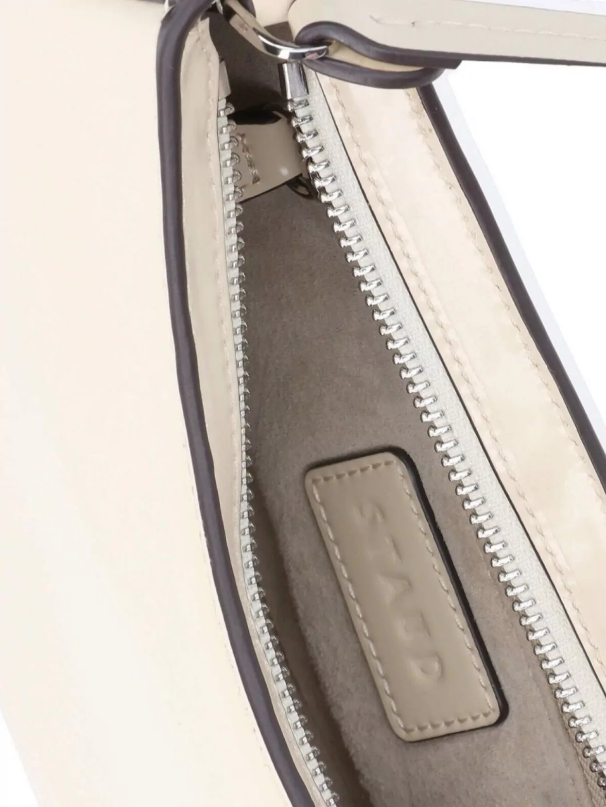 Staud Curved Shoulder Bag Metal Hardware