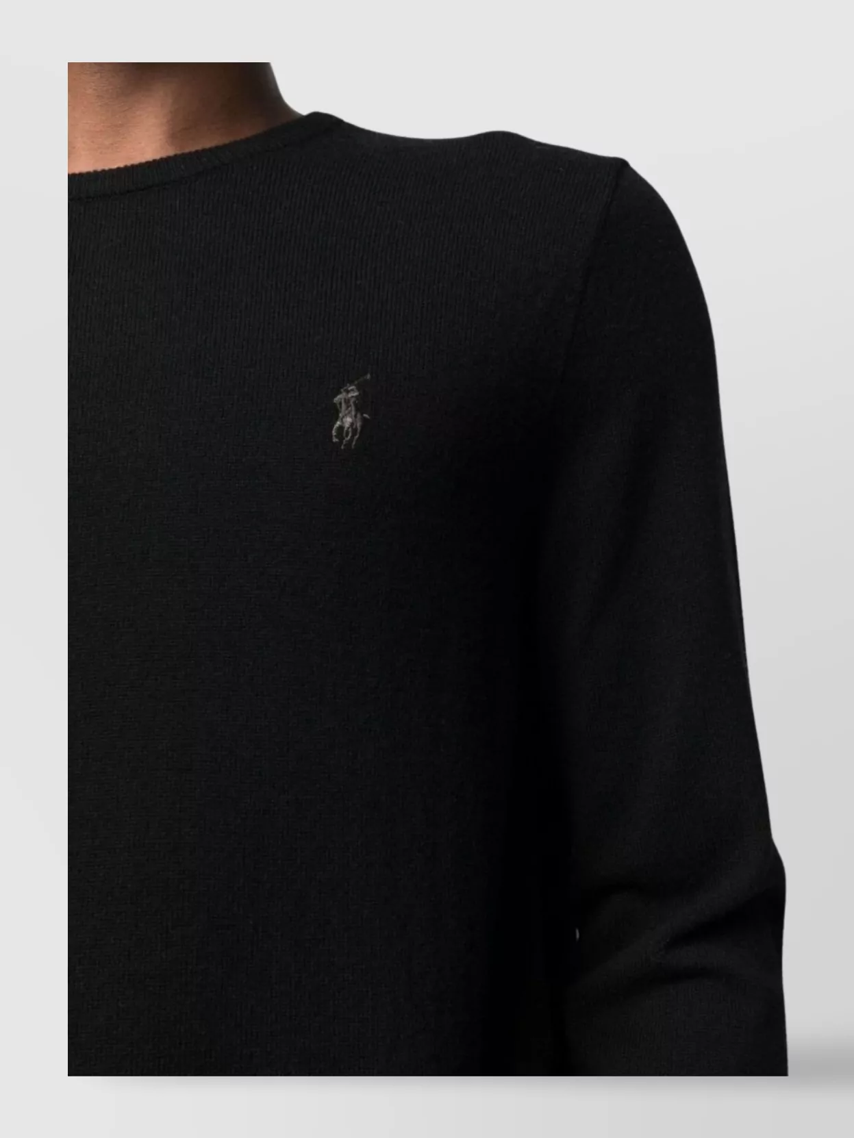 Ralph Lauren Crewneck Sweater Embroidered Logo