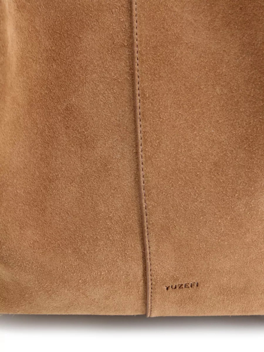 Yuzefi Mochi Large Suede Leather Tote Bag