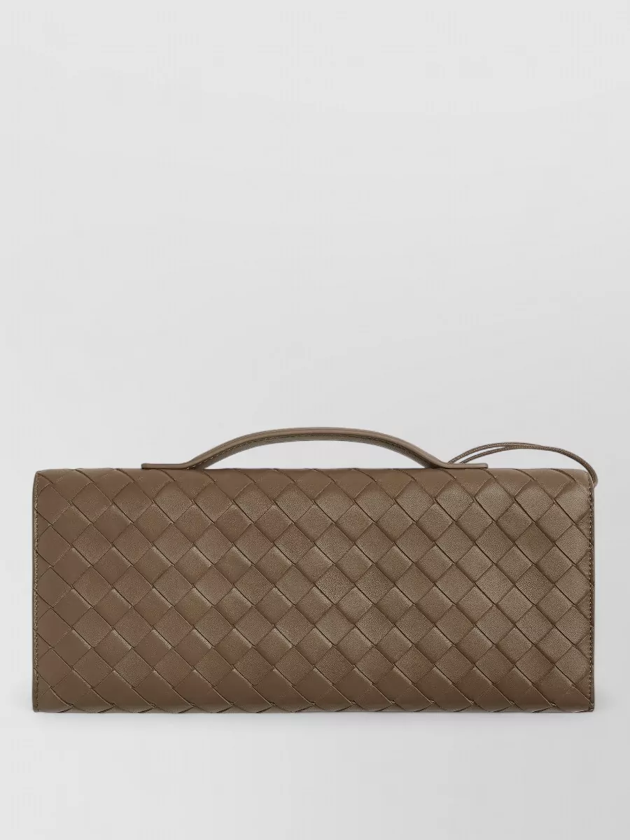 Bottega Veneta Andiamo Long Clutch Top Handle Bag
