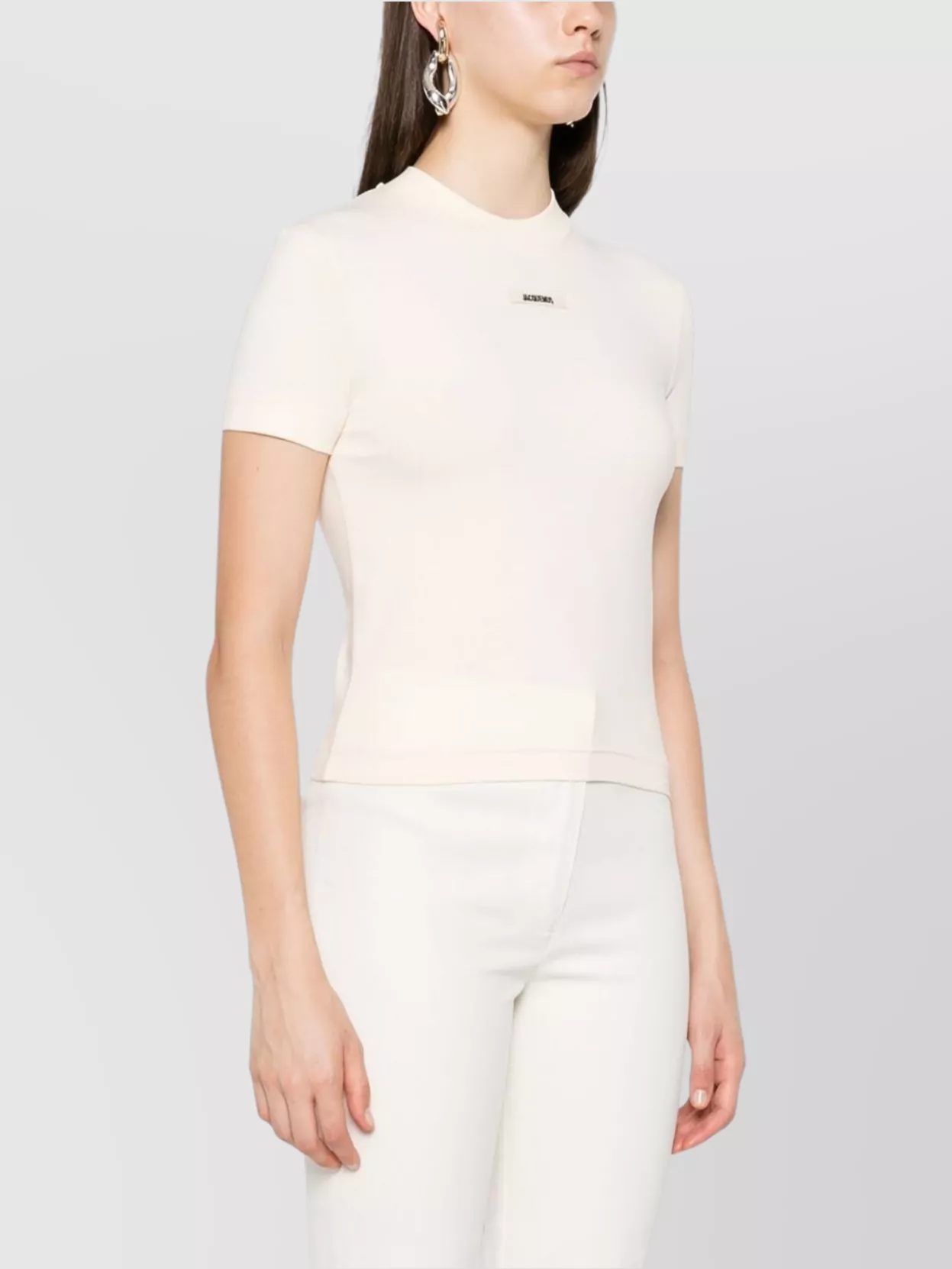 Jacquemus Crew Neck Short Sleeves Top