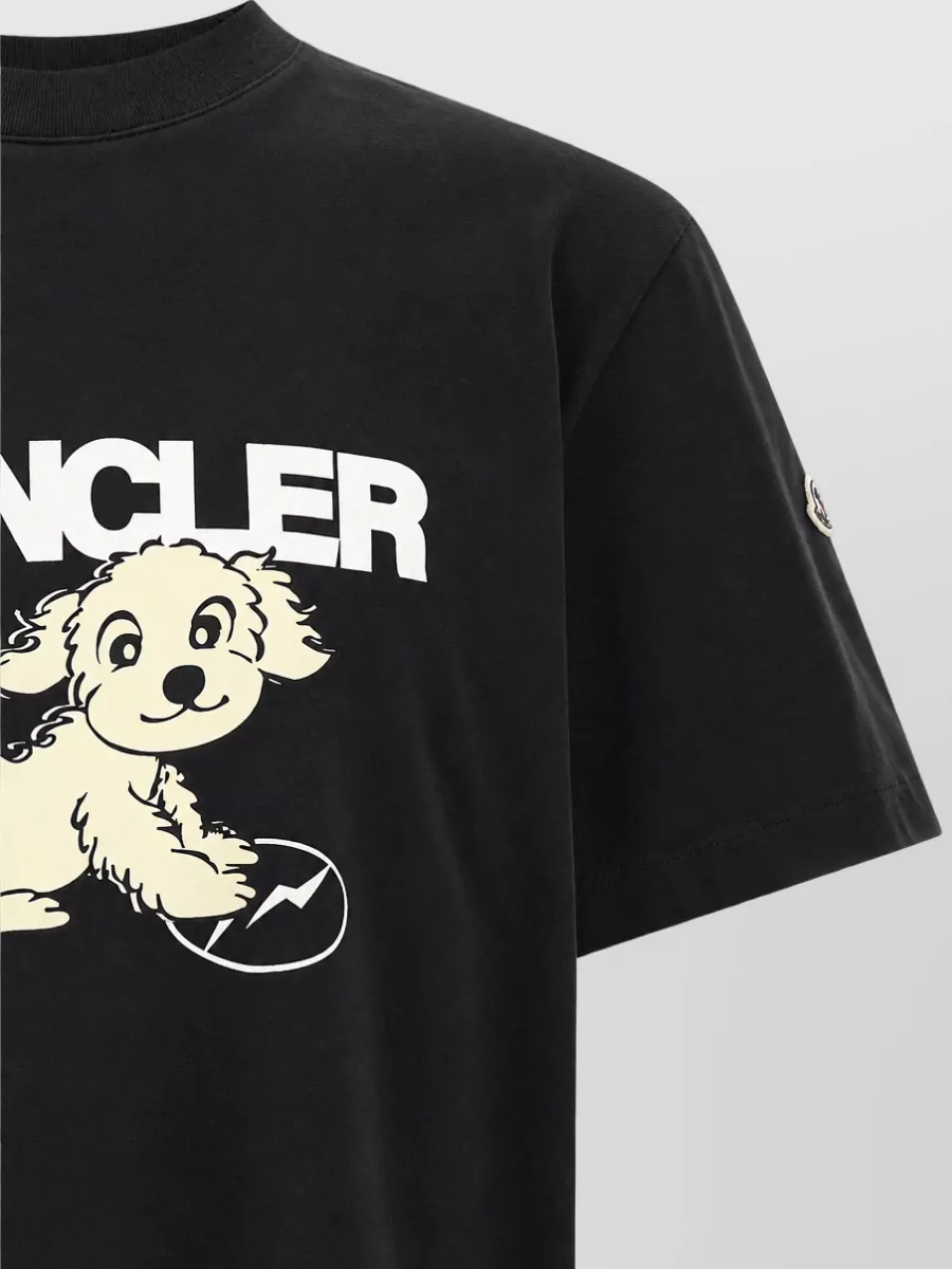 Moncler Genius Graphic Print Cotton T-Shirt
