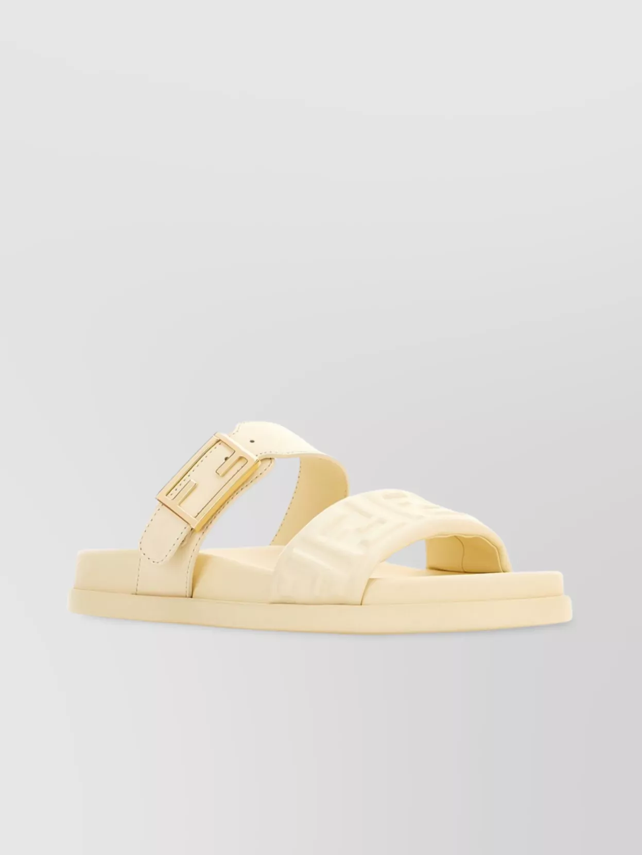 Fendi Nappa Leather Feel Sandals
